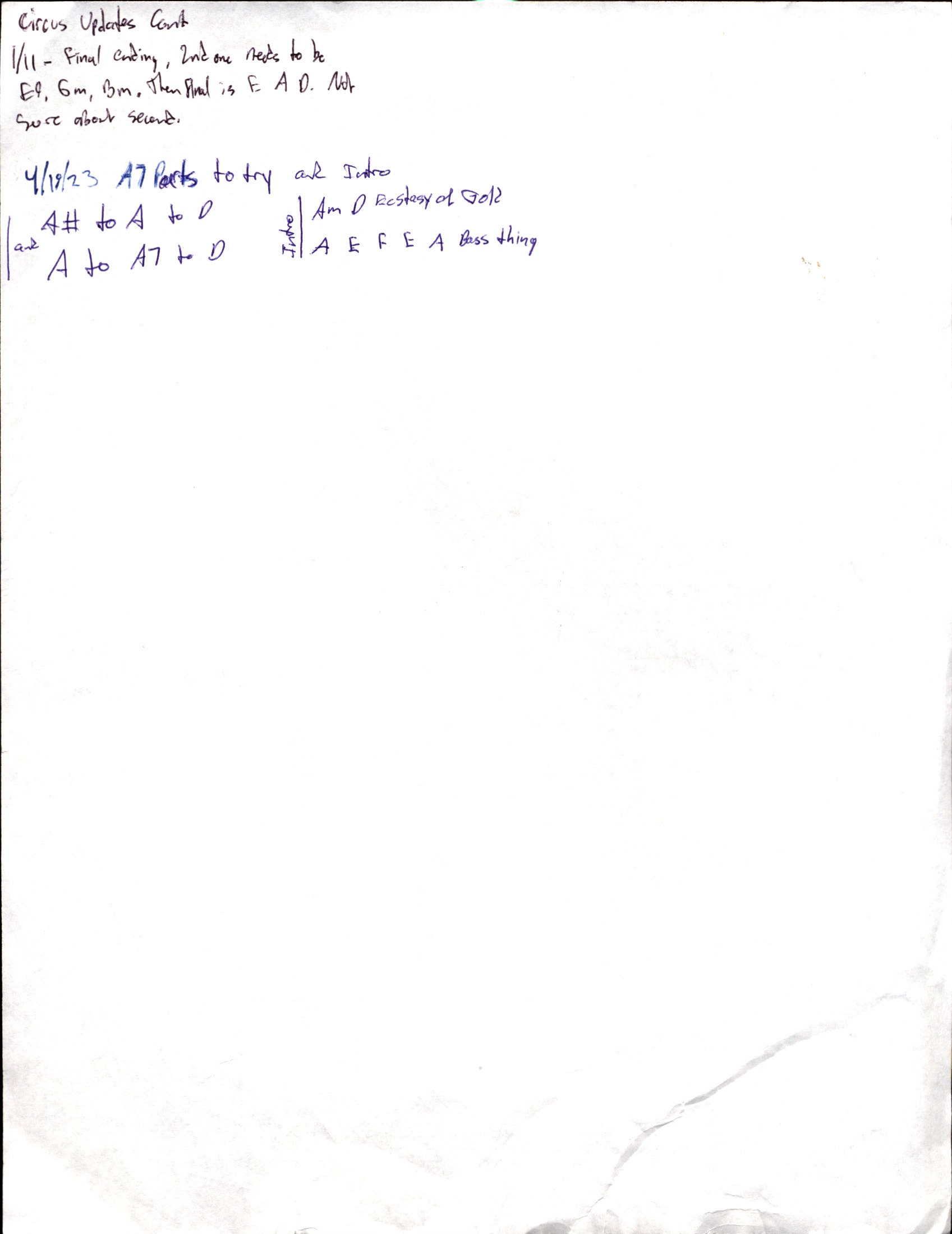 Snowplow Compositional Notes 3